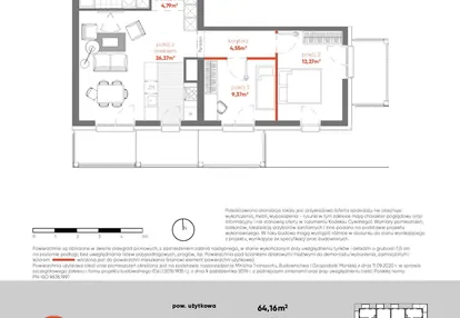 Mieszkanie w inwestycji: Pierwsza Dzielnica - etap III