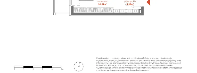 Mieszkanie w inwestycji: Pierwsza Dzielnica - etap III
