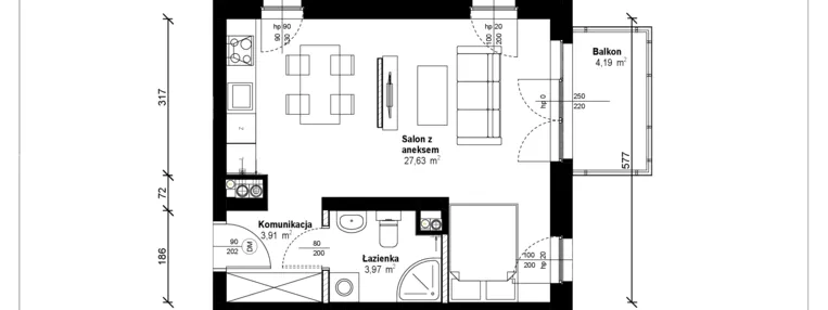 Mieszkanie w inwestycji: ATRIUM