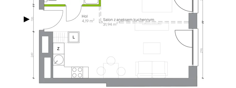 Mieszkanie w inwestycji: Jesionowa Vita