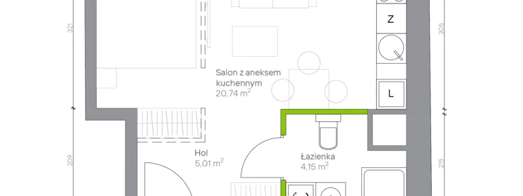 Mieszkanie w inwestycji: Jesionowa Vita