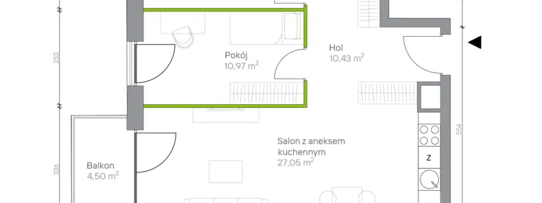 Mieszkanie w inwestycji: Jesionowa Vita
