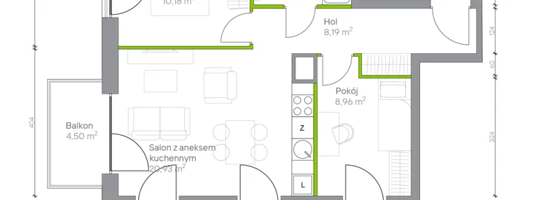 Mieszkanie w inwestycji: Jesionowa Vita