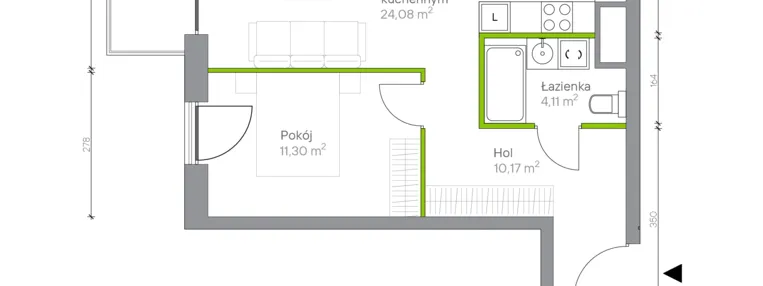 Mieszkanie w inwestycji: Jesionowa Vita