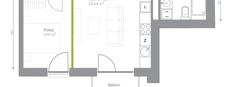 Mieszkanie w inwestycji: Jesionowa Vita