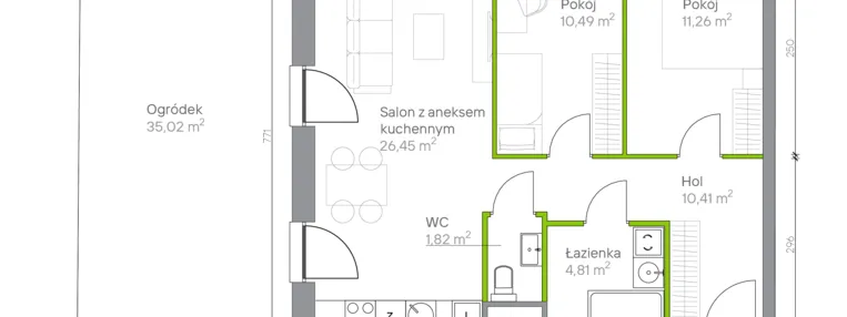 Mieszkanie w inwestycji: Jesionowa Vita