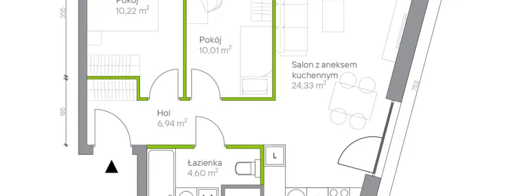 Mieszkanie w inwestycji: Jesionowa Vita
