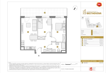 Mieszkanie w inwestycji: Apartamenty Beethovena