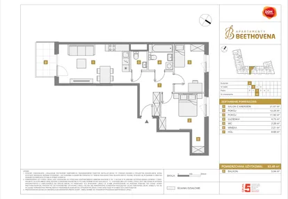 Mieszkanie w inwestycji: Apartamenty Beethovena