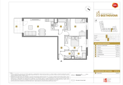 Mieszkanie w inwestycji: Apartamenty Beethovena