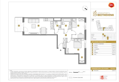 Mieszkanie w inwestycji: Apartamenty Beethovena