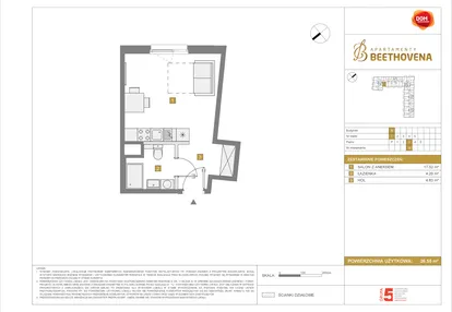 Mieszkanie w inwestycji: Apartamenty Beethovena