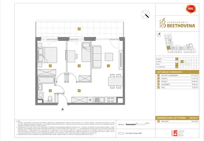 Mieszkanie w inwestycji: Apartamenty Beethovena