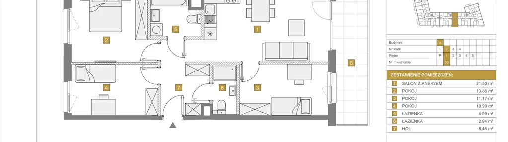 Mieszkanie w inwestycji: Apartamenty Beethovena