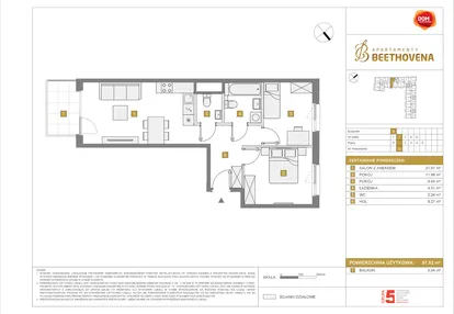 Mieszkanie w inwestycji: Apartamenty Beethovena