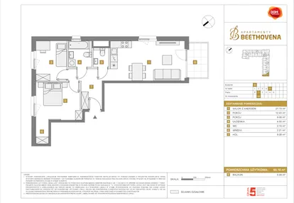 Mieszkanie w inwestycji: Apartamenty Beethovena