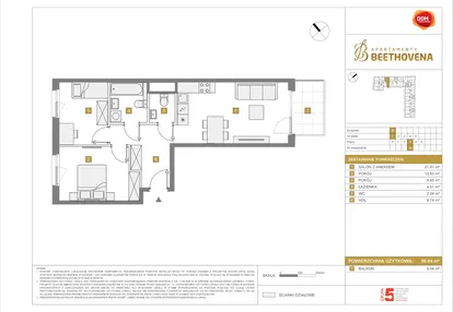Mieszkanie w inwestycji: Apartamenty Beethovena