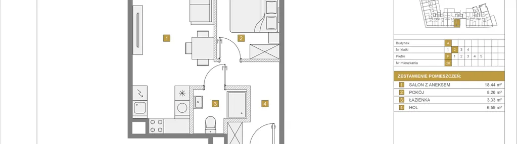 Mieszkanie w inwestycji: Apartamenty Beethovena