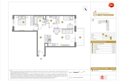 Mieszkanie w inwestycji: Apartamenty Beethovena