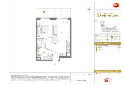 Mieszkanie w inwestycji: Apartamenty Beethovena