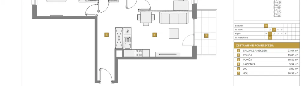 Mieszkanie w inwestycji: Apartamenty Beethovena