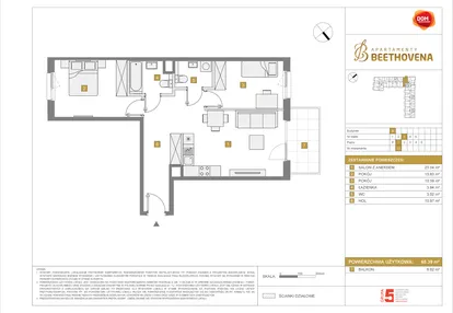 Mieszkanie w inwestycji: Apartamenty Beethovena