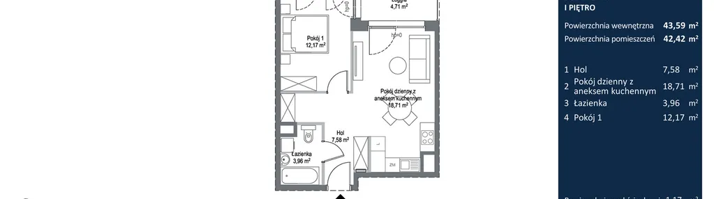 Mieszkanie w inwestycji: Bulvar Apartments - etap II