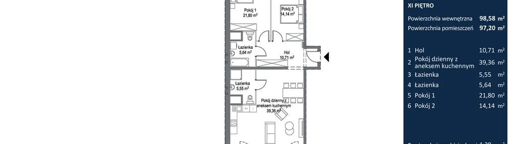 Mieszkanie w inwestycji: Bulvar Apartments - etap II
