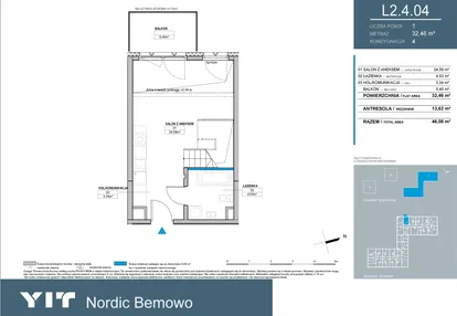 Mieszkanie w inwestycji: Nordic Bemowo - etap III