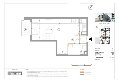 Mieszkanie w inwestycji: 5th Avenue Apartments