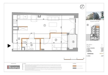 Mieszkanie w inwestycji: 5th Avenue Apartments