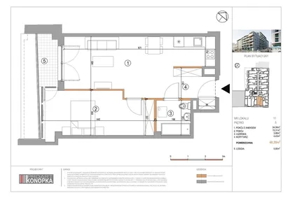 Mieszkanie w inwestycji: 5th Avenue Apartments
