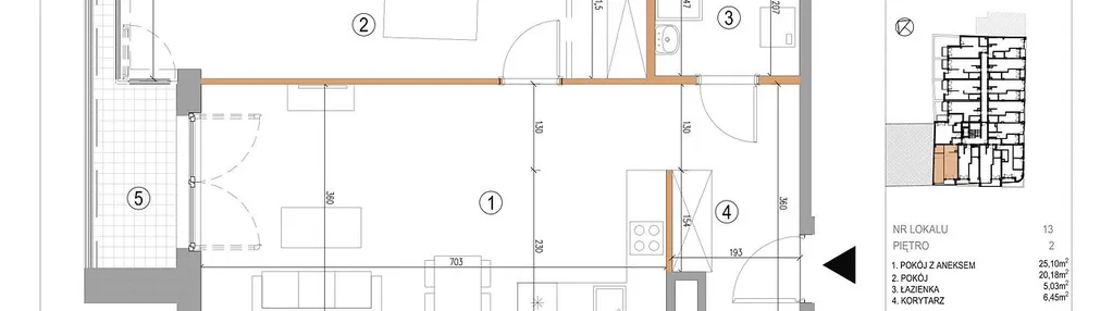 Mieszkanie w inwestycji: 5th Avenue Apartments