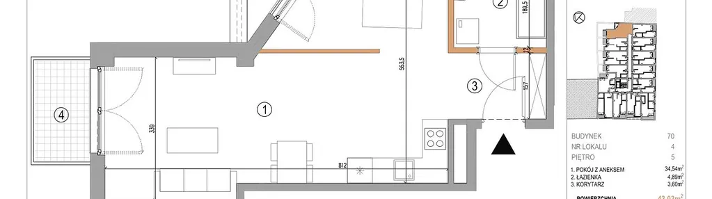 Mieszkanie w inwestycji: 5th Avenue Apartments