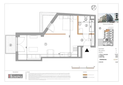 Mieszkanie w inwestycji: 5th Avenue Apartments