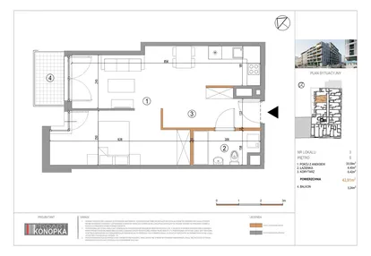 Mieszkanie w inwestycji: 5th Avenue Apartments