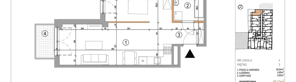 Mieszkanie w inwestycji: 5th Avenue Apartments