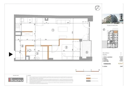 Mieszkanie w inwestycji: 5th Avenue Apartments