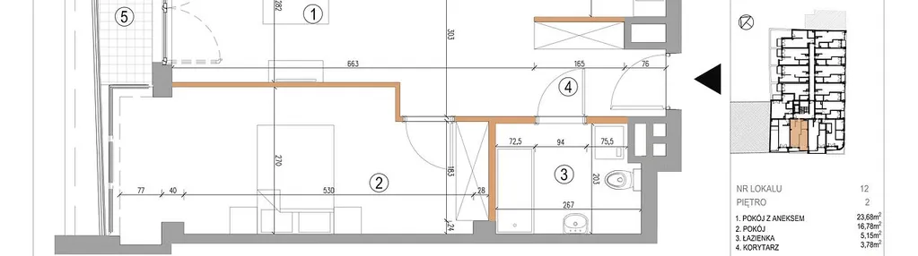 Mieszkanie w inwestycji: 5th Avenue Apartments