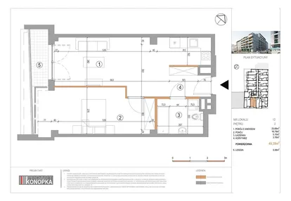 Mieszkanie w inwestycji: 5th Avenue Apartments