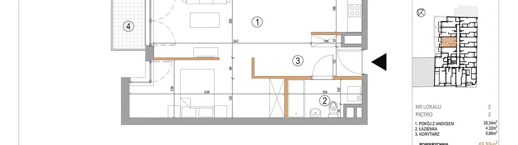 Mieszkanie w inwestycji: 5th Avenue Apartments