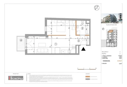 Mieszkanie w inwestycji: 5th Avenue Apartments