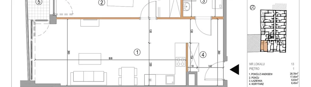 Mieszkanie w inwestycji: 5th Avenue Apartments