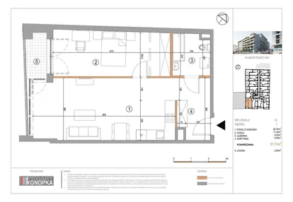 Mieszkanie w inwestycji: 5th Avenue Apartments