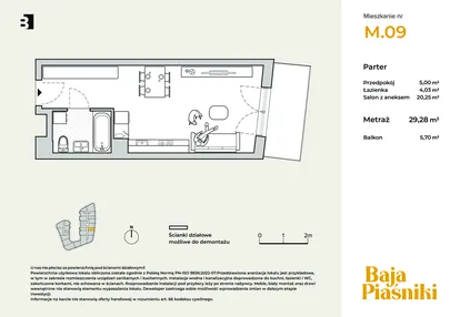 Mieszkanie w inwestycji: Baja Piaśniki