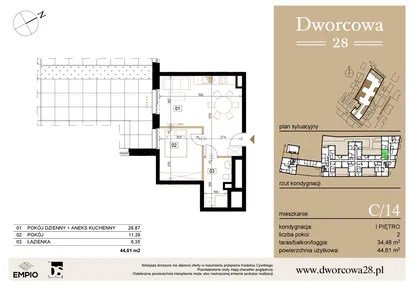 Mieszkanie w inwestycji: Dworcowa 28