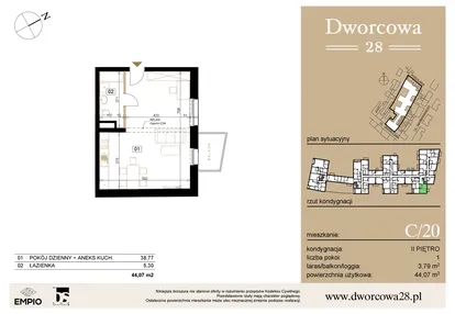 Mieszkanie w inwestycji: Dworcowa 28