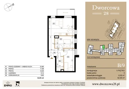 Mieszkanie w inwestycji: Dworcowa 28