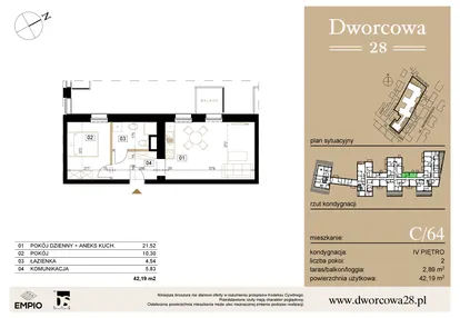 Mieszkanie w inwestycji: Dworcowa 28