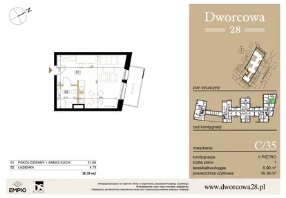 Mieszkanie w inwestycji: Dworcowa 28
